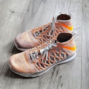 Men's Nike Flyknit athletic shoes